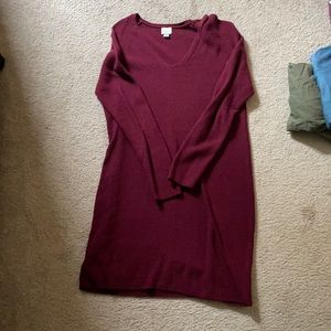 Sweater dress
